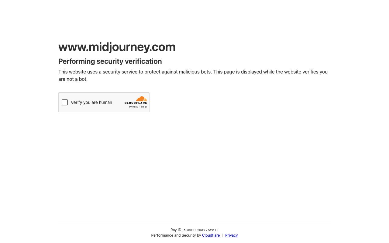 Midjourney Video interface screenshot